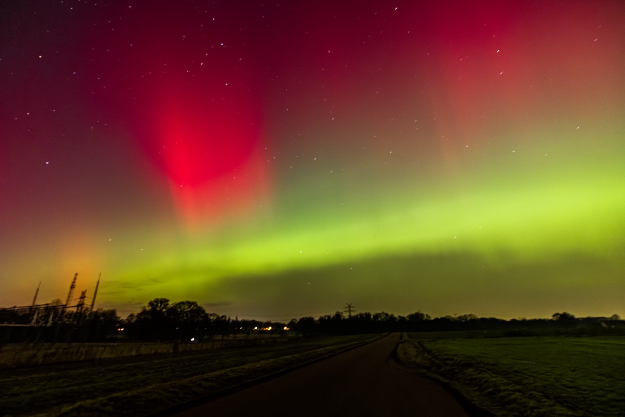 Polarlichter ganderkesee delmenhorst 00005