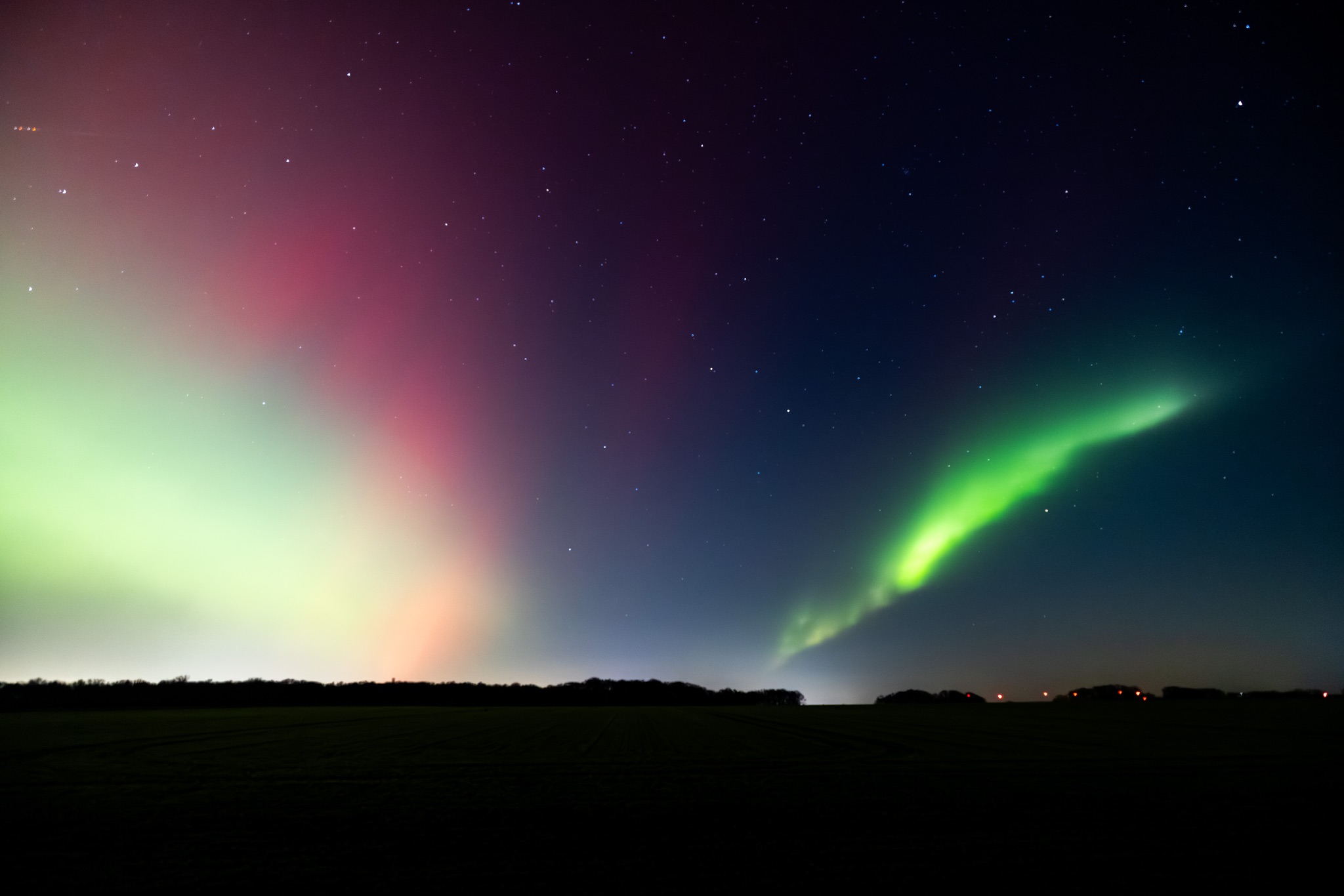 Polarlichter ganderkesee delmenhorst 00007