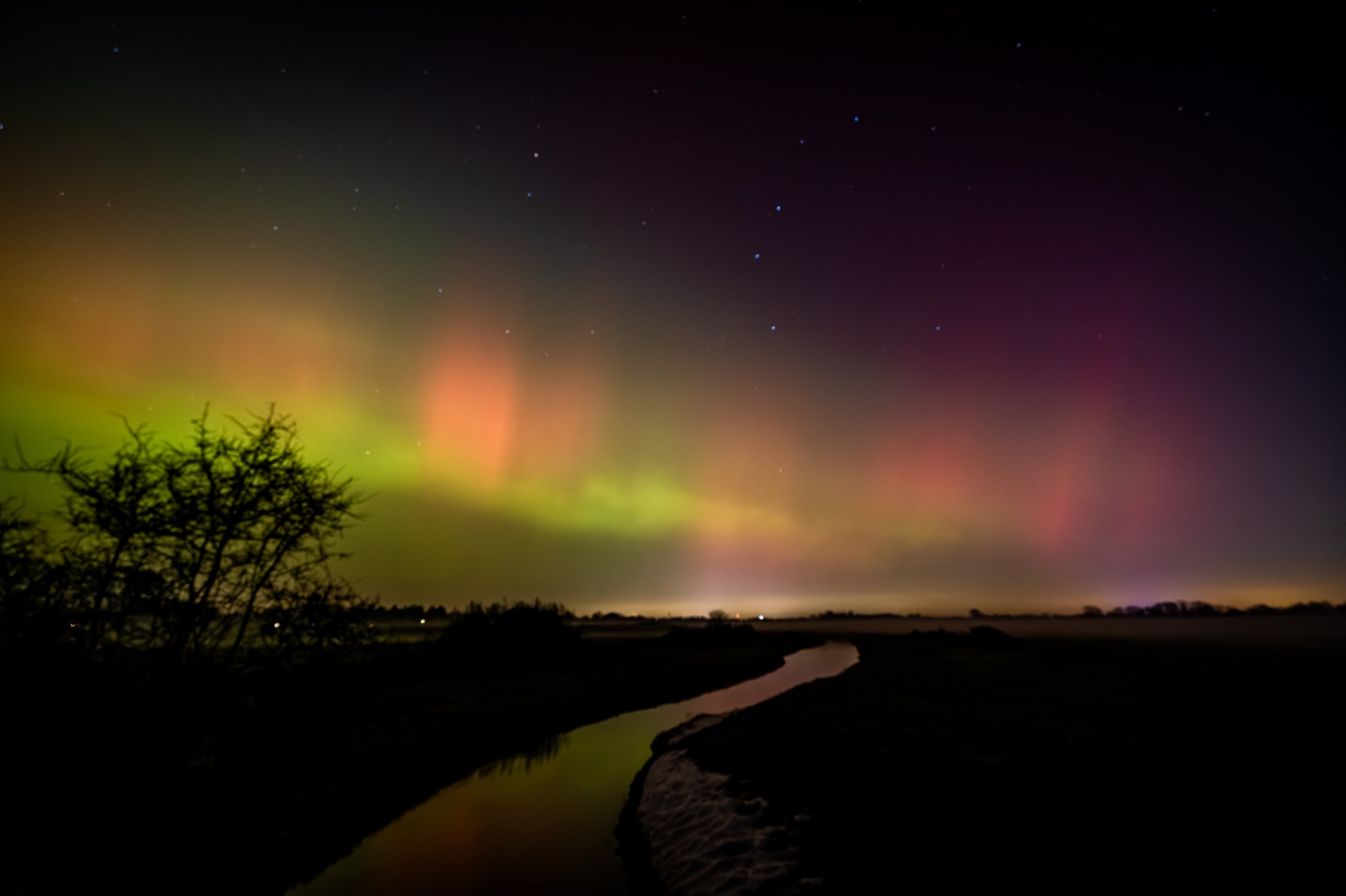 Polarlichter ganderkesee delmenhorst 00011